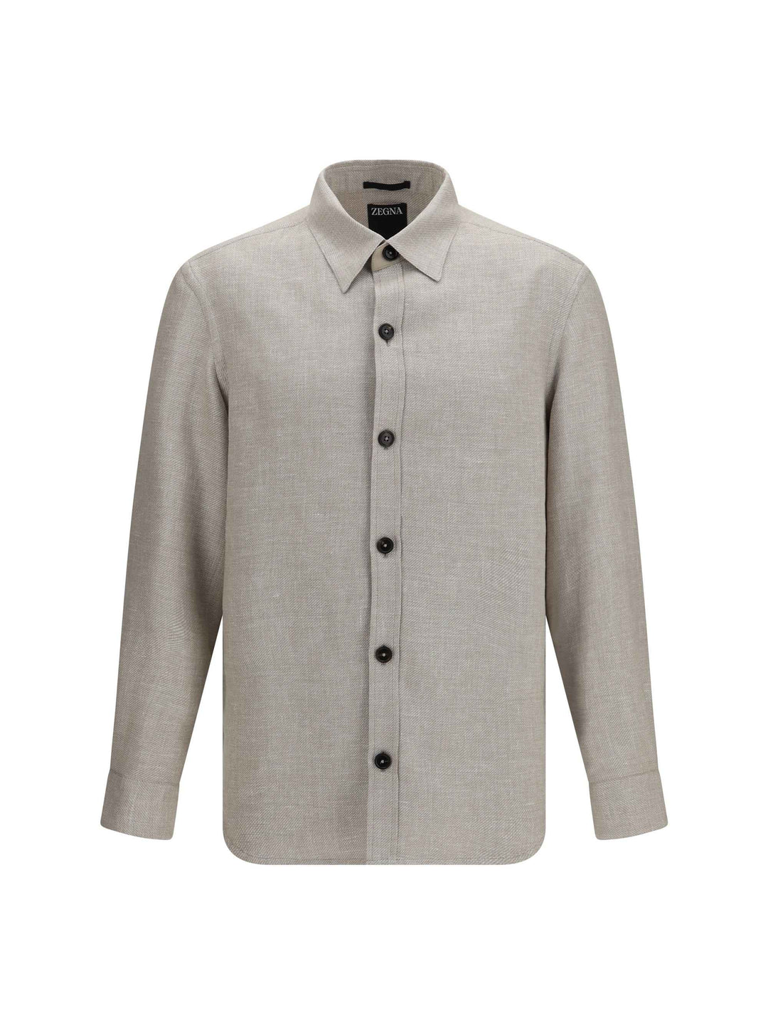 Cashmere, linen, and silk Overshirt