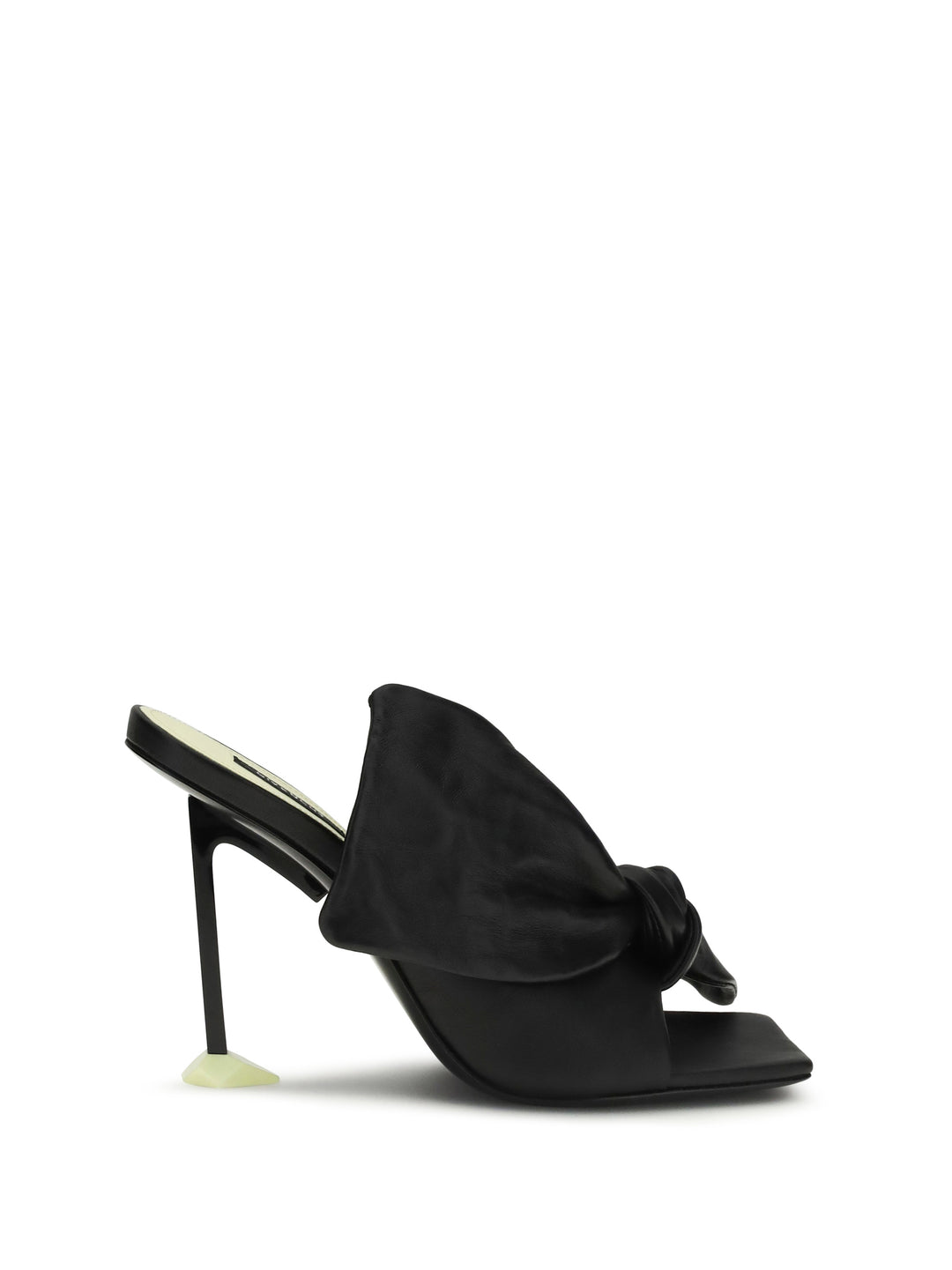 Boudoir heeled Mules 1