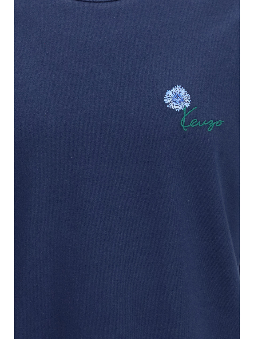 Kenzo Tulip embroidered cotton T-shirt 3
