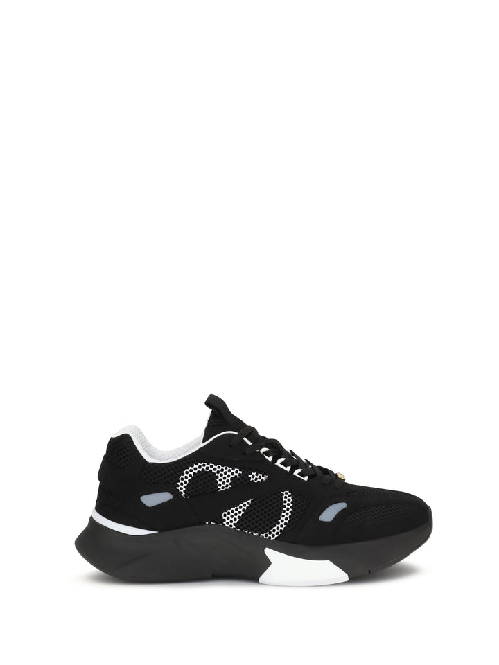 Demivee mesh and suede Sneakers 1