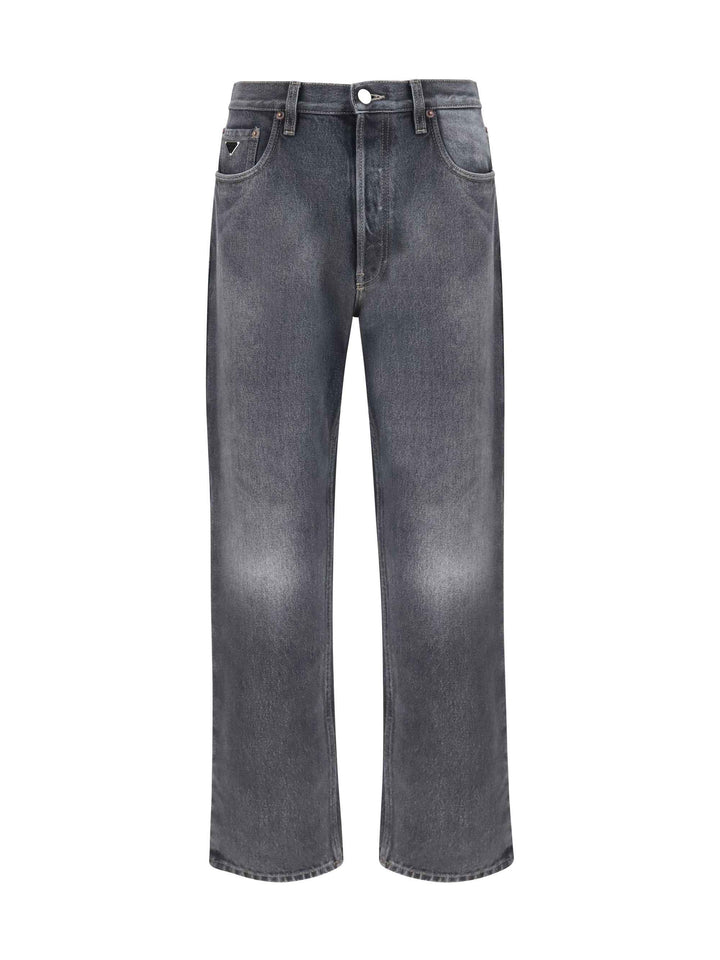 Vintage effect denim Jeans