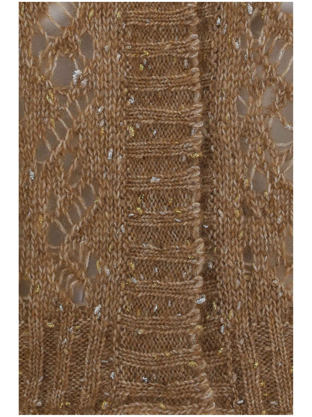 Quarto openwork Cardigan