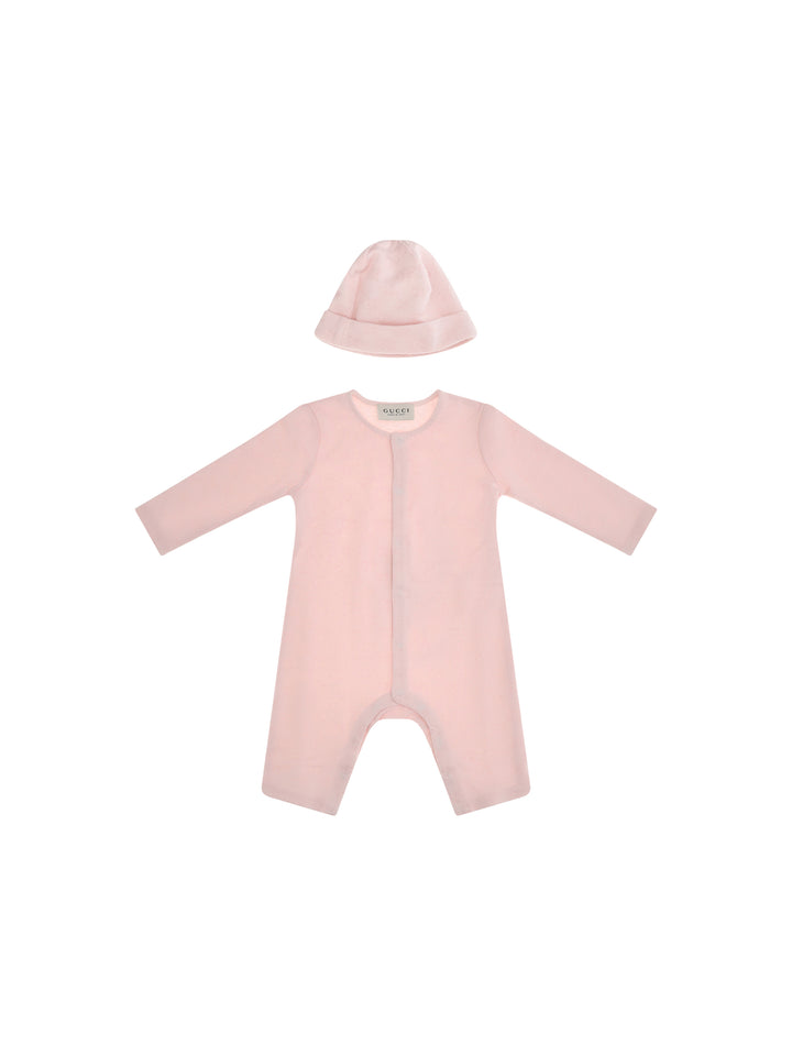 GG cotton piqué Baby gift Set 1