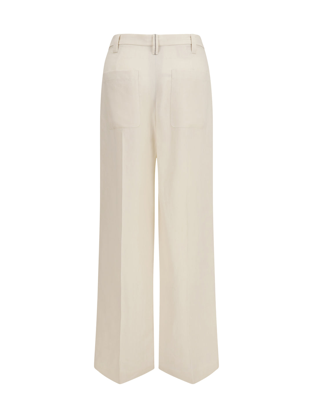 Wide Pants in fluid twill 2