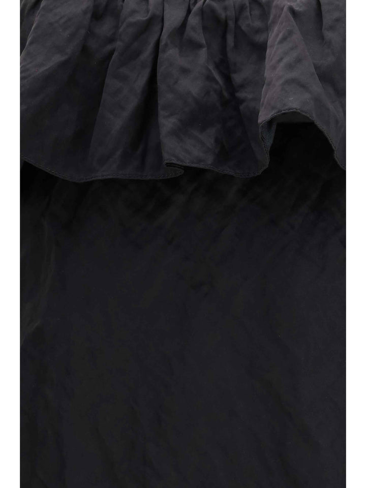 Mini Dress in washed technical satin