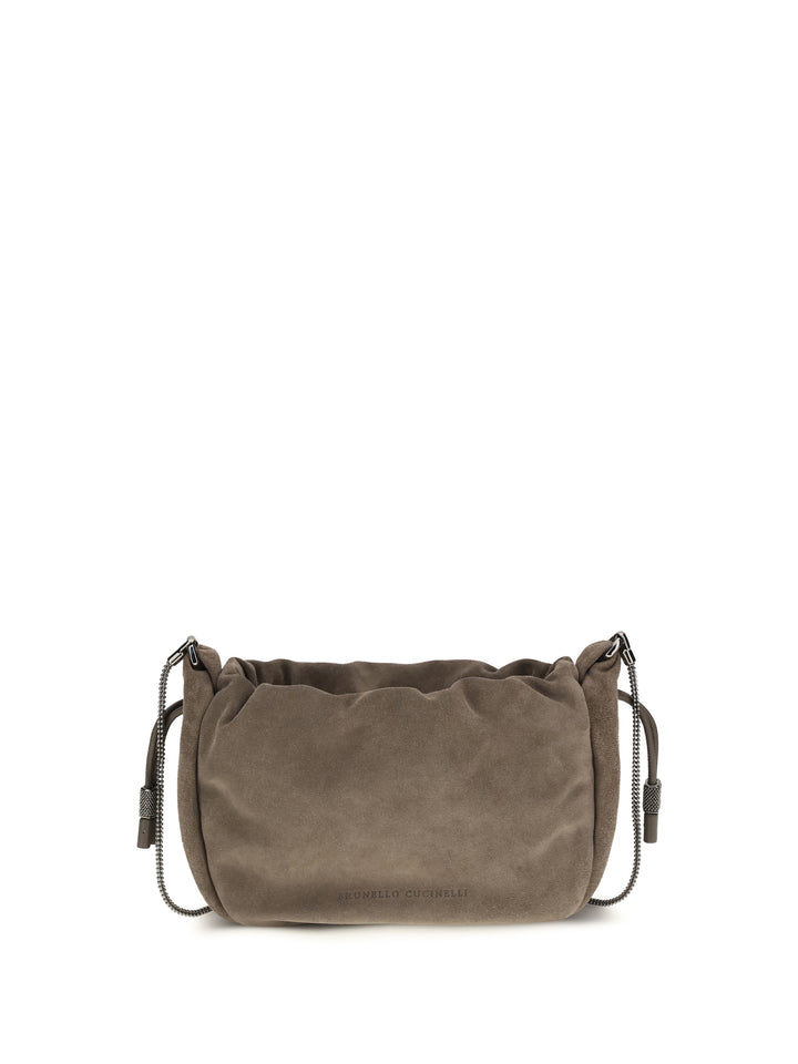 Suede Shoulder Bag 1