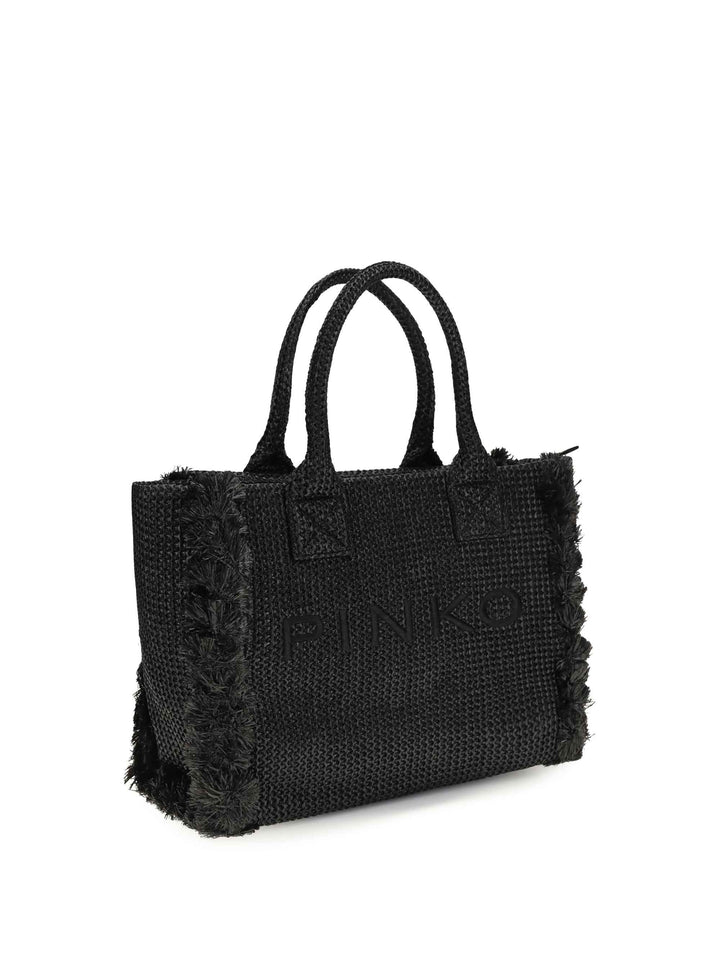 Medium Beach Rafia Tote Bag