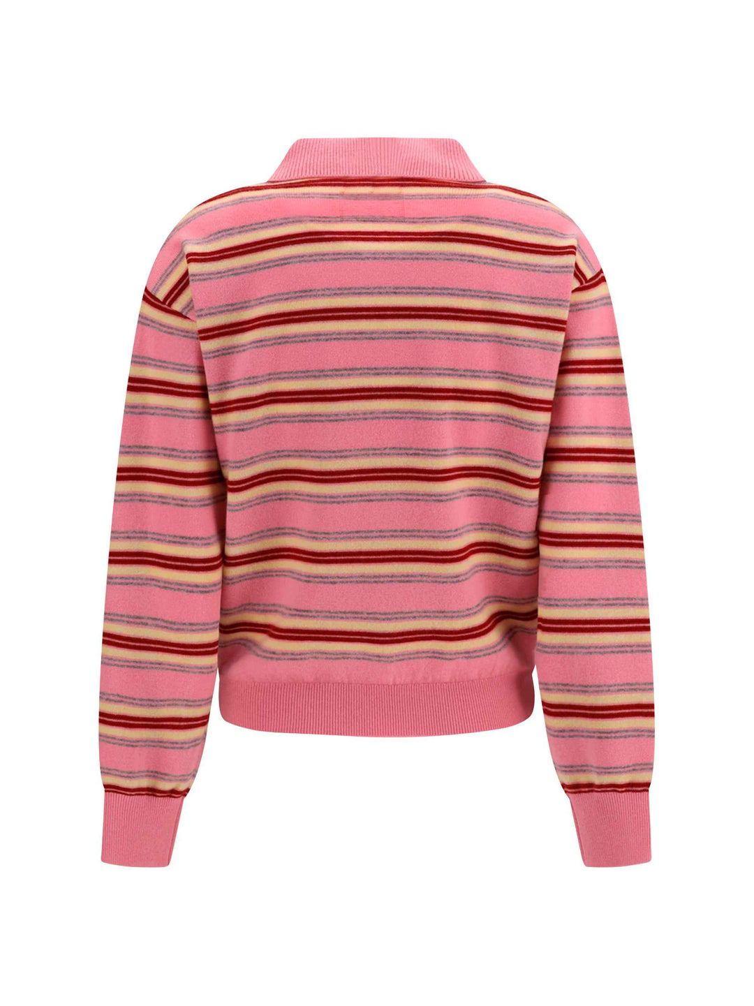 College striped Polo Sweater
