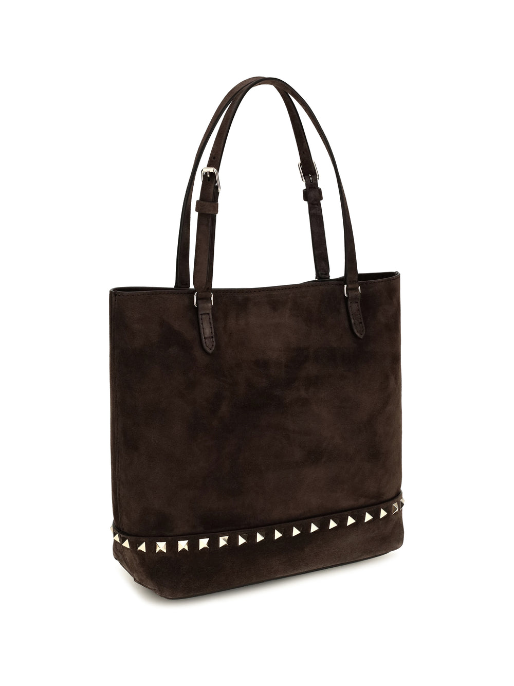 Small Rockstud suede Tote Bag 2