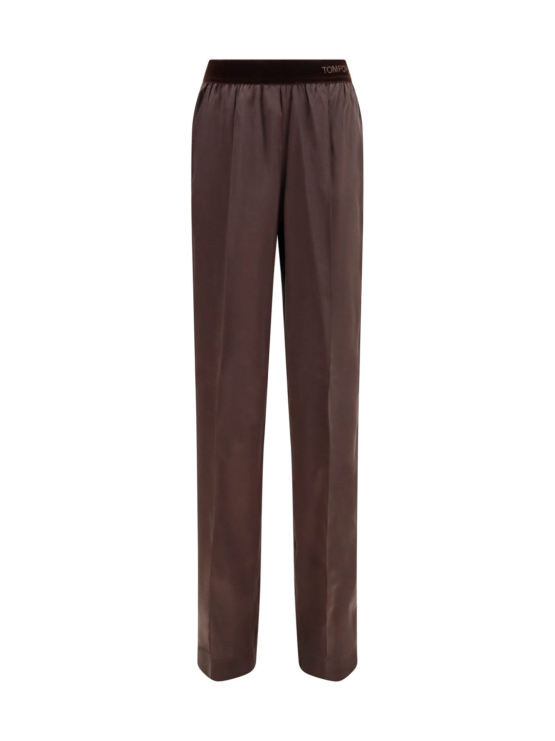 Stretch silk satin Pants 1