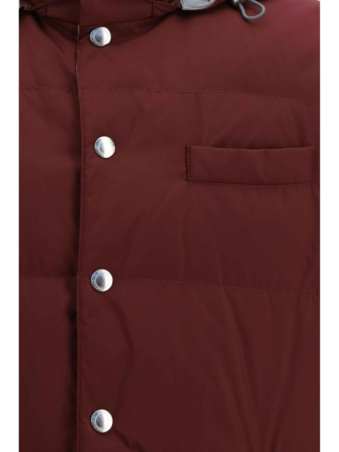 Sleeveless hooded Gilet