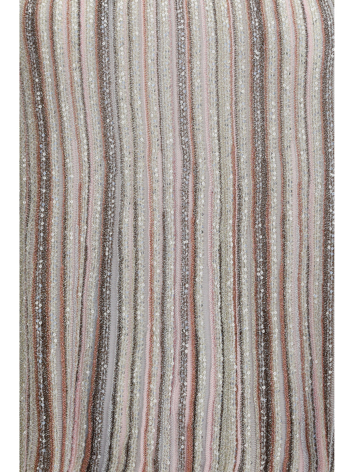 Sleeveless ribbed sequin Top 3