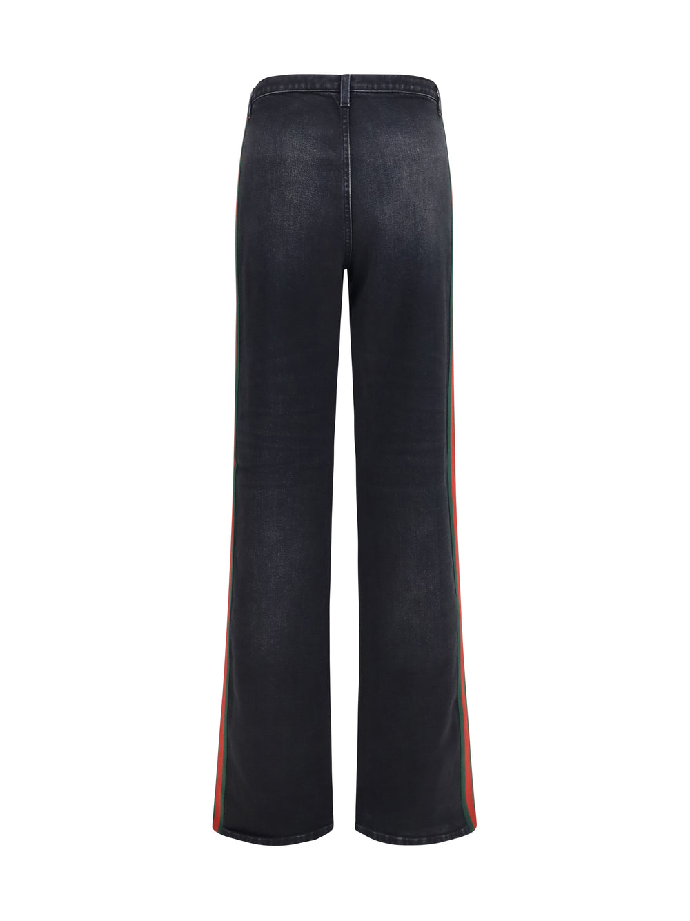Stretch cotton Jeans with Web stripe 2