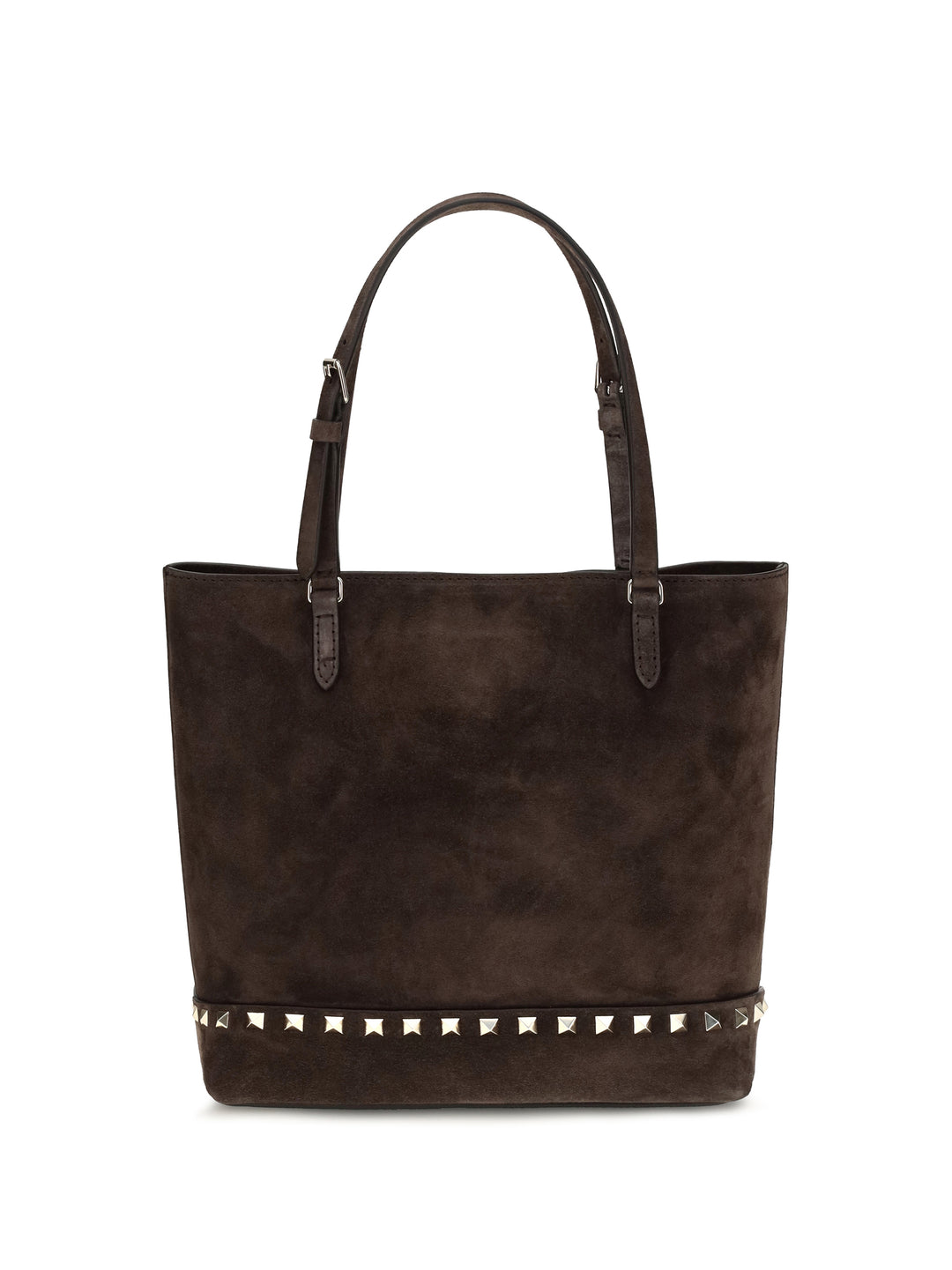 Small Rockstud suede Tote Bag 1