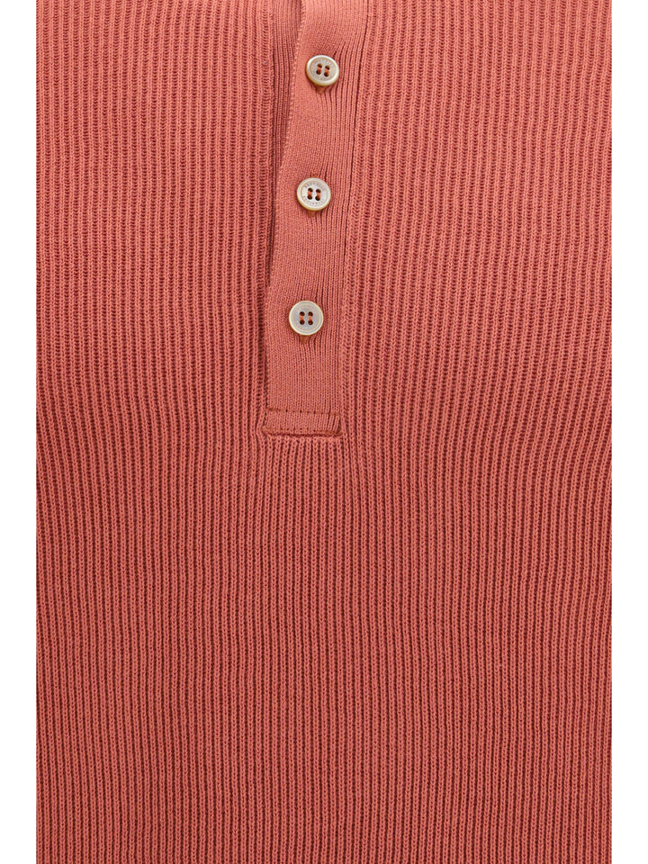 Short-sleeve Polo with buttons 3