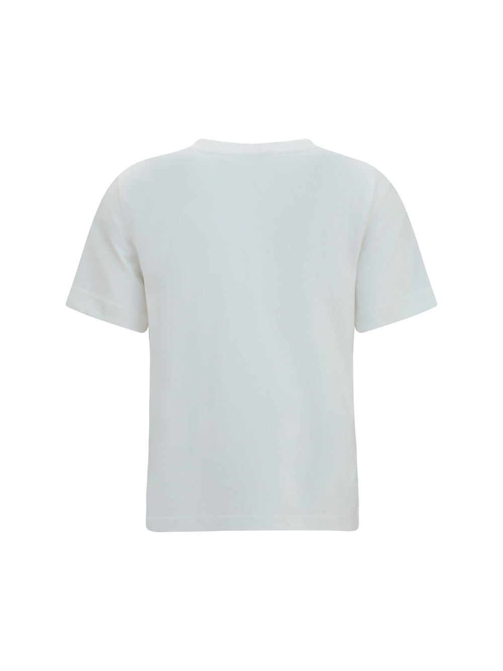 Cotton T-Shirt with Check Flag 2