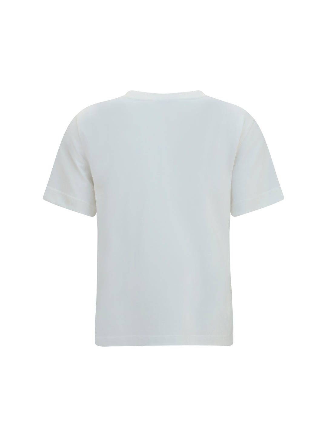 Cotton T-Shirt with Check Flag 2