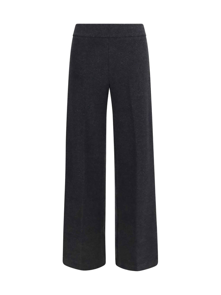 Flavia wide-leg cotton-blend Pants