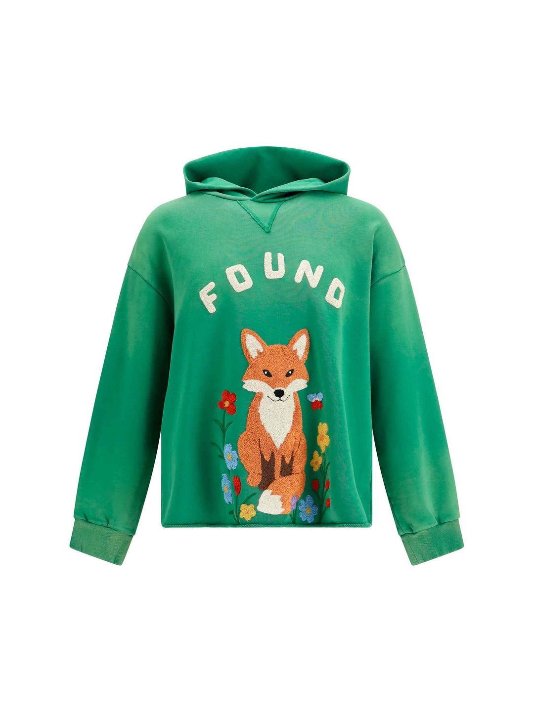 Embroidered Wildlife Hoodie