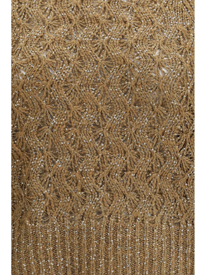 Open-knit construction Sweater