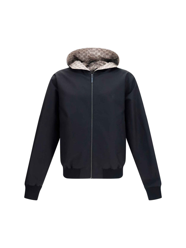 Reversible zip Jacket in cotton