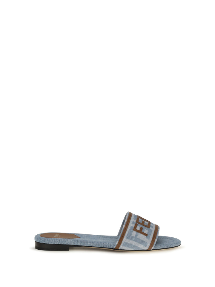 FF denim Sandals 1