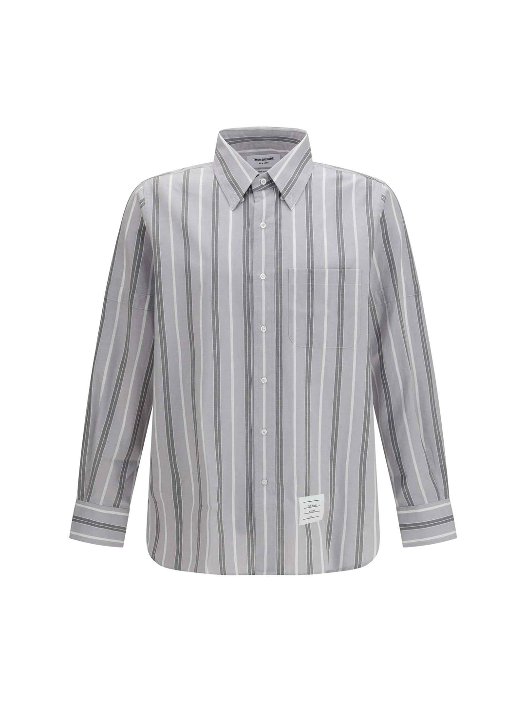 Madras striped armband Shirt