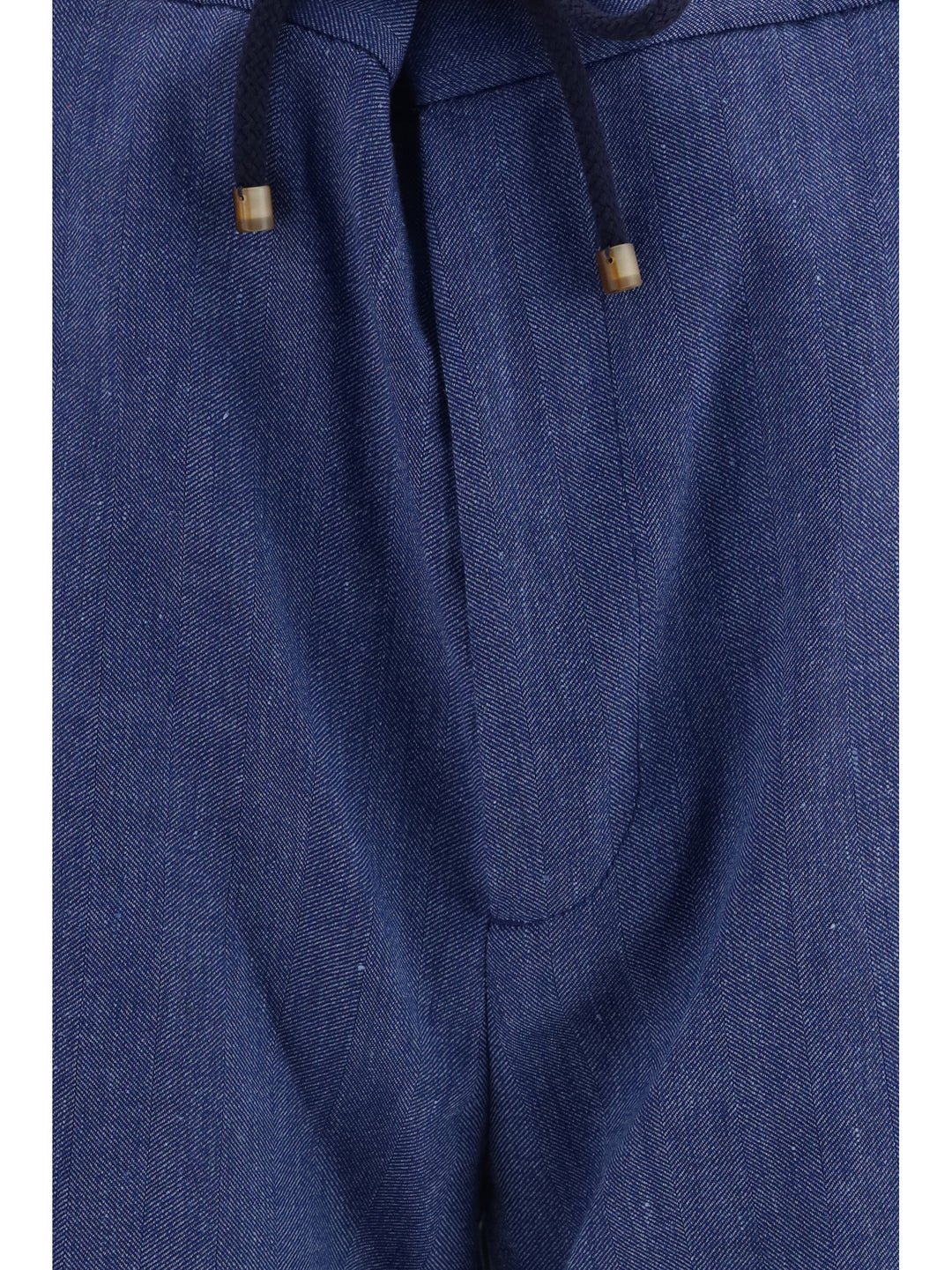 Linen and virgin wool chevron Bermuda Shorts 3