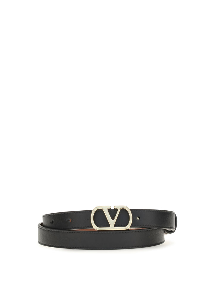 Reversible VLogo Signature Belt 1