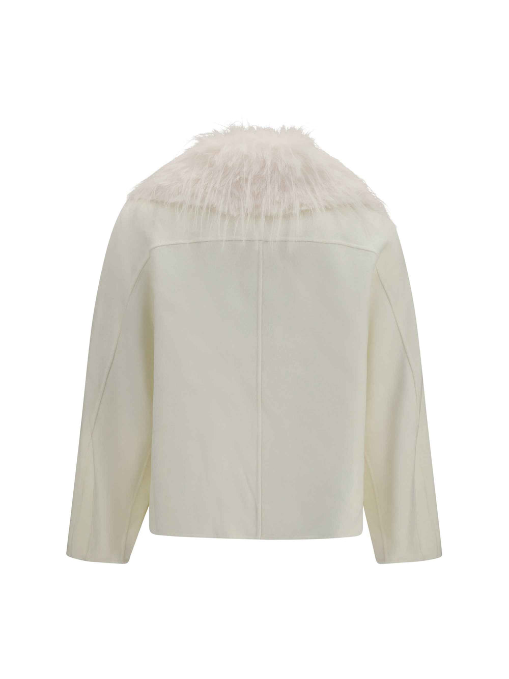 LOULOU DE SAISON Jackets & Coats in IVORY/IVORY