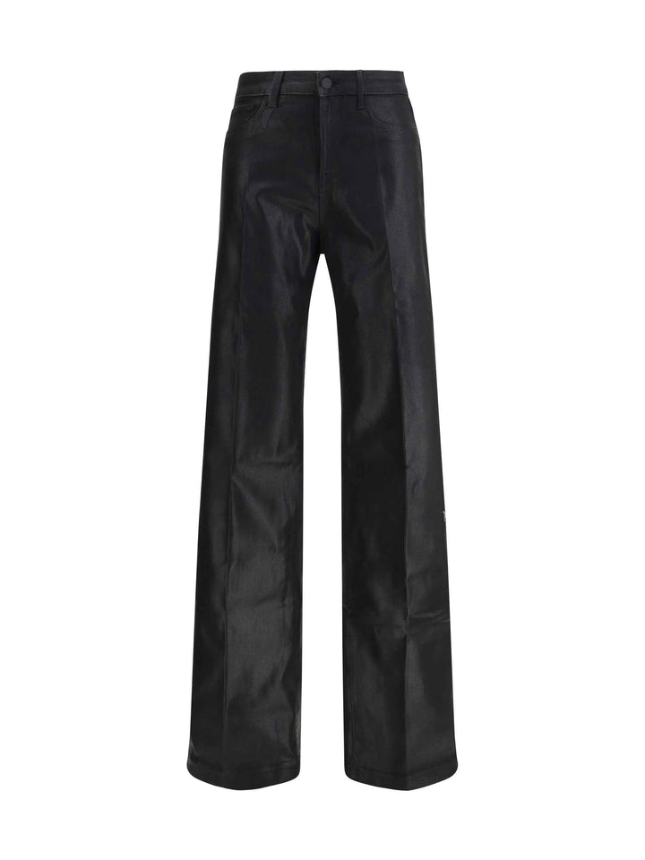 Clayton Coated wide leg Jeans
