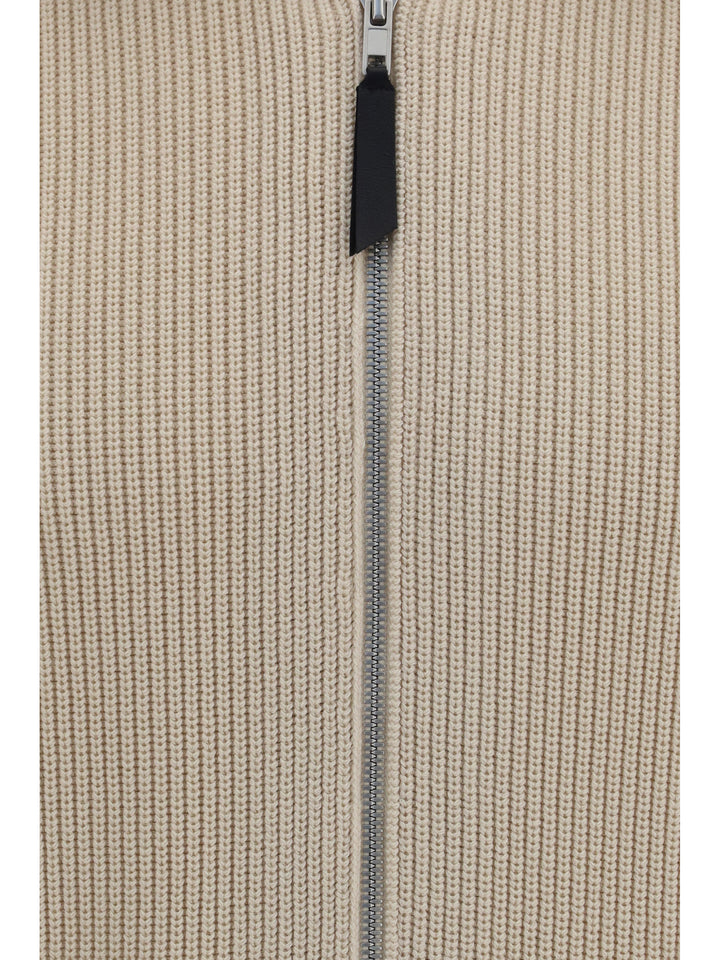 Cotton zip-up Sweater 3