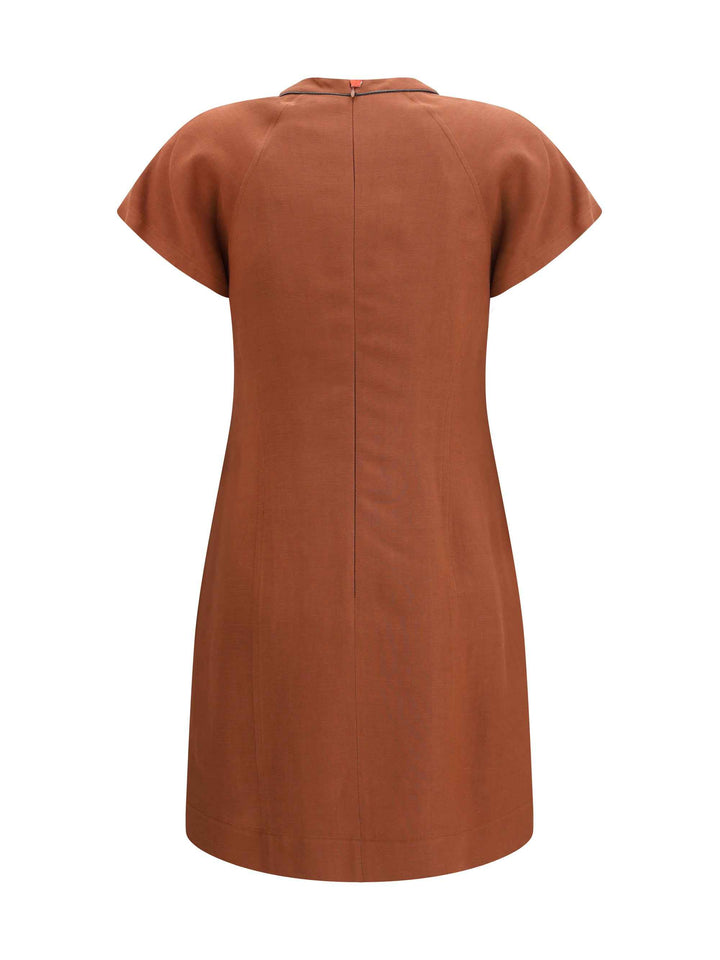 Midi linen Dress