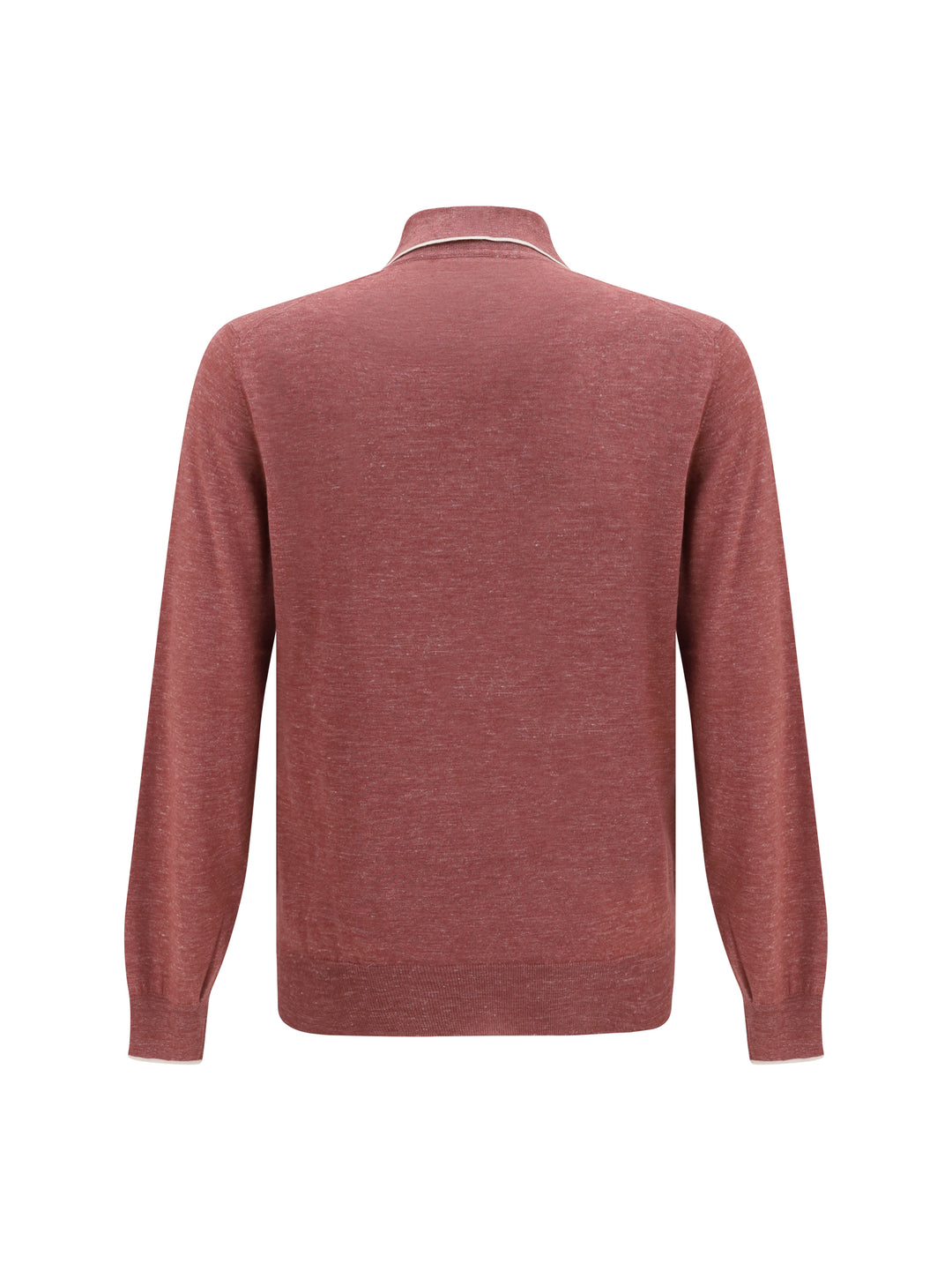 Lightweight cashmere, silk and hemp knit Polo 2