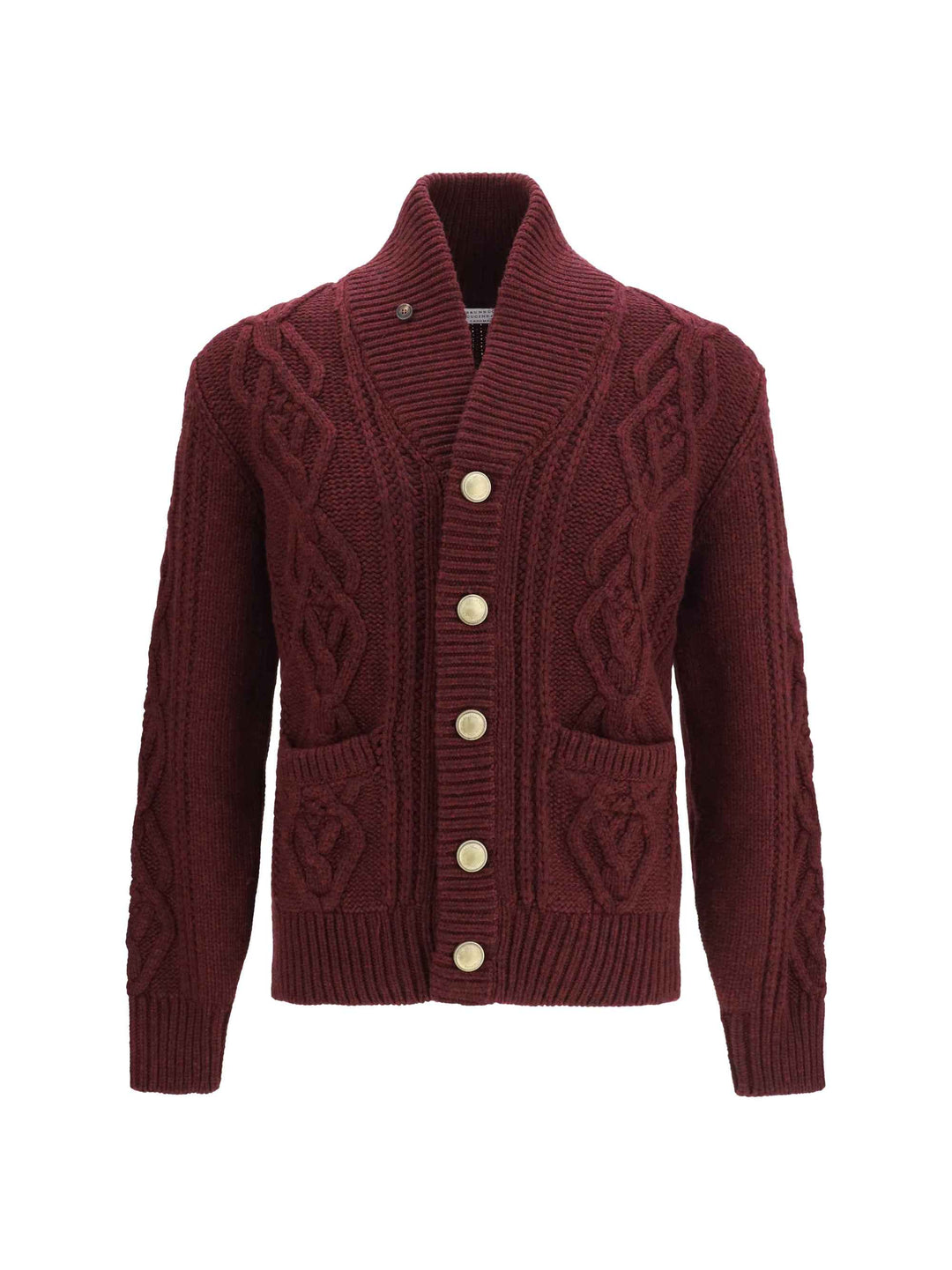 Cable-knit cashmere Cardigan