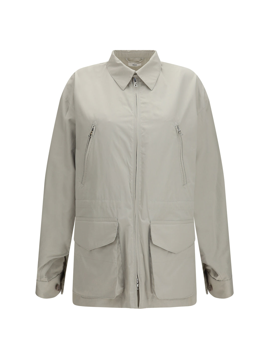 Cotton zipped pockets Jacket 1