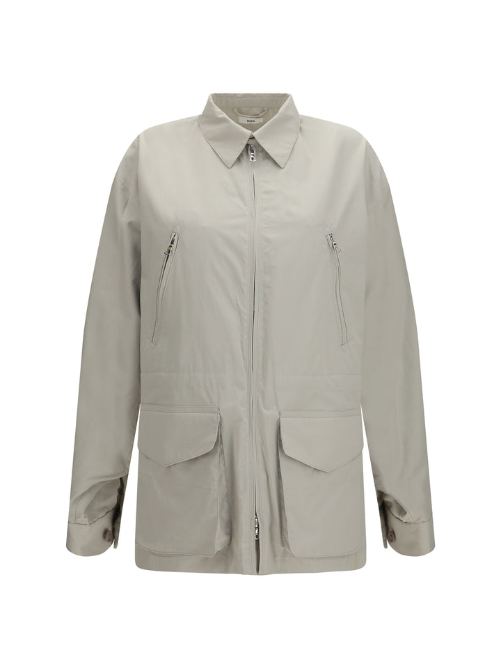 Cotton zipped pockets Jacket 1