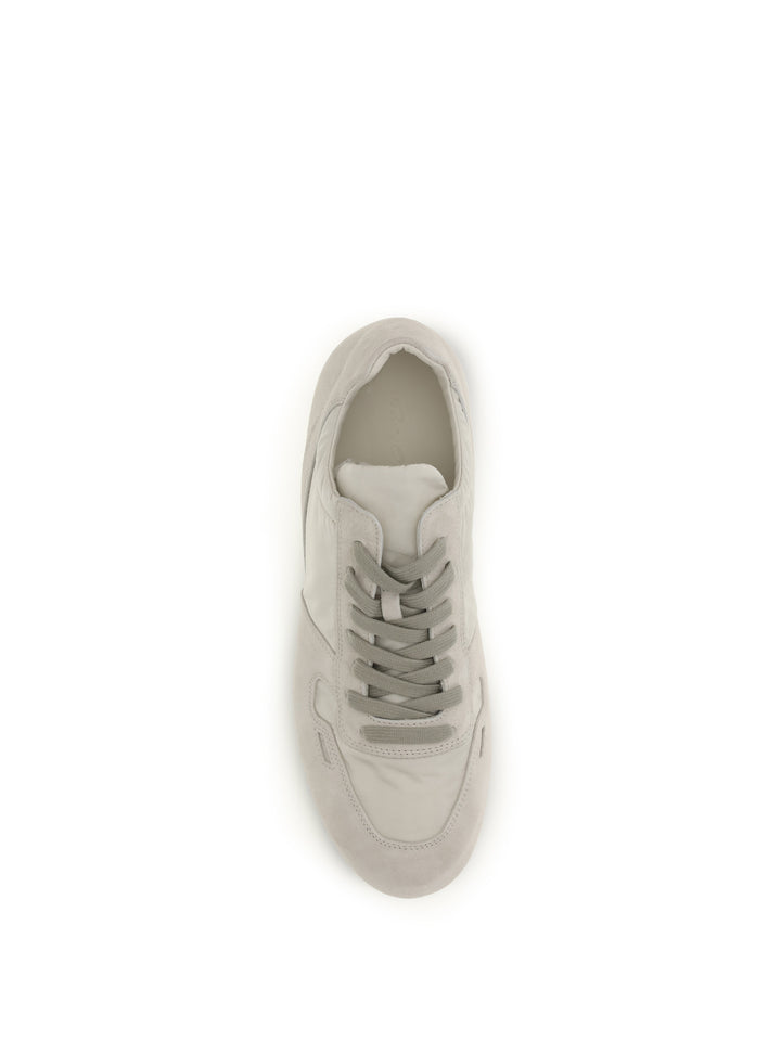 Fabric and leather Sneakers 4