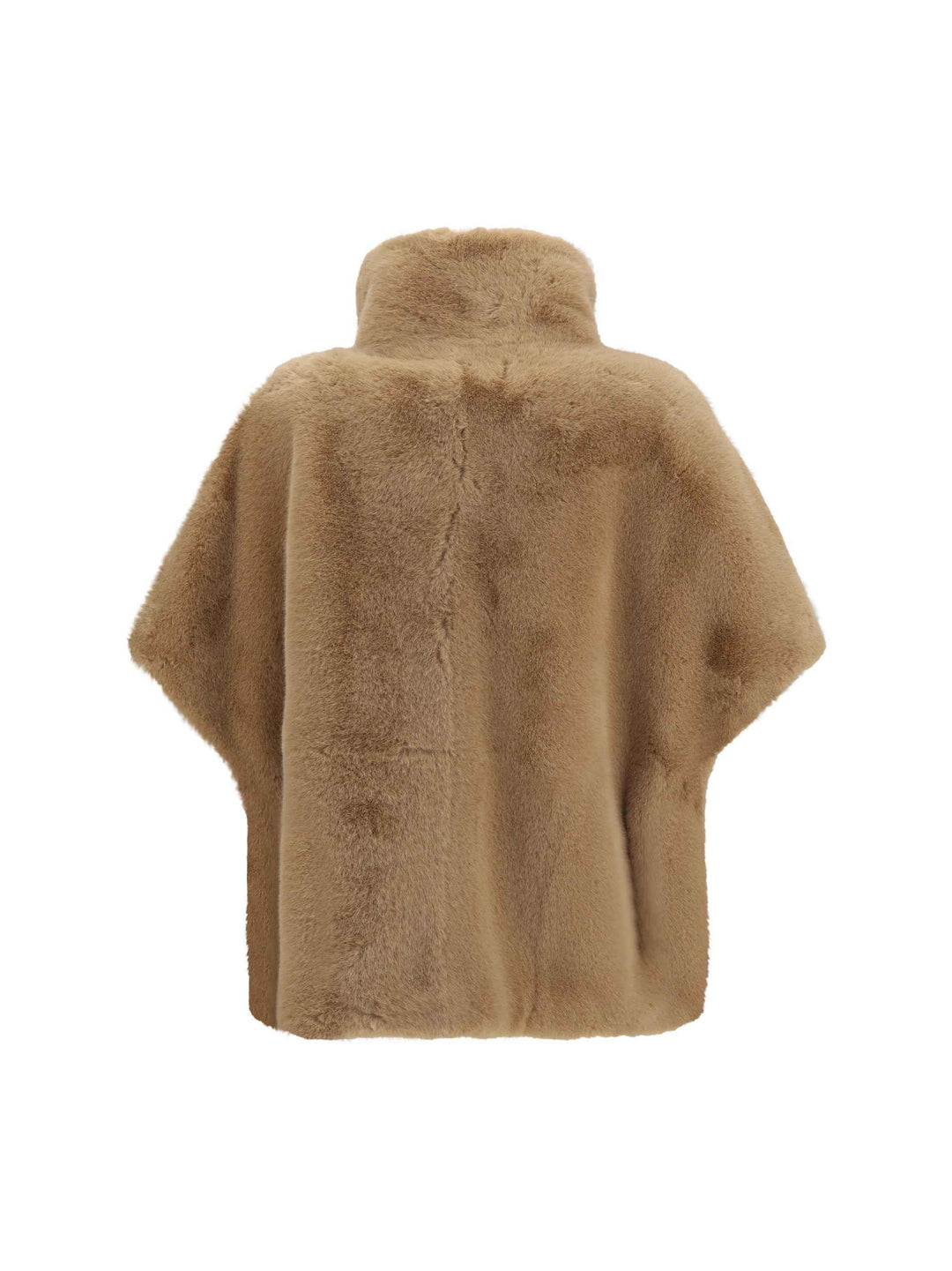 Faux fur Jacket with buckle