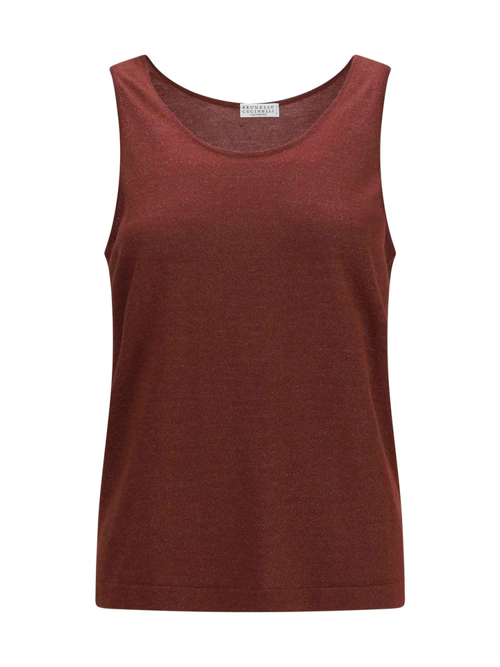 Luminous knit Tank Top