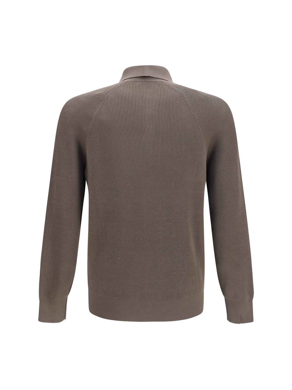 Long-sleeve knit Polo Shirt