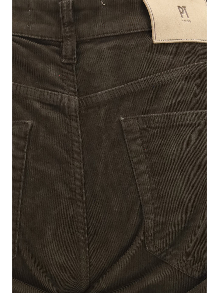Corduroy design Pants 3