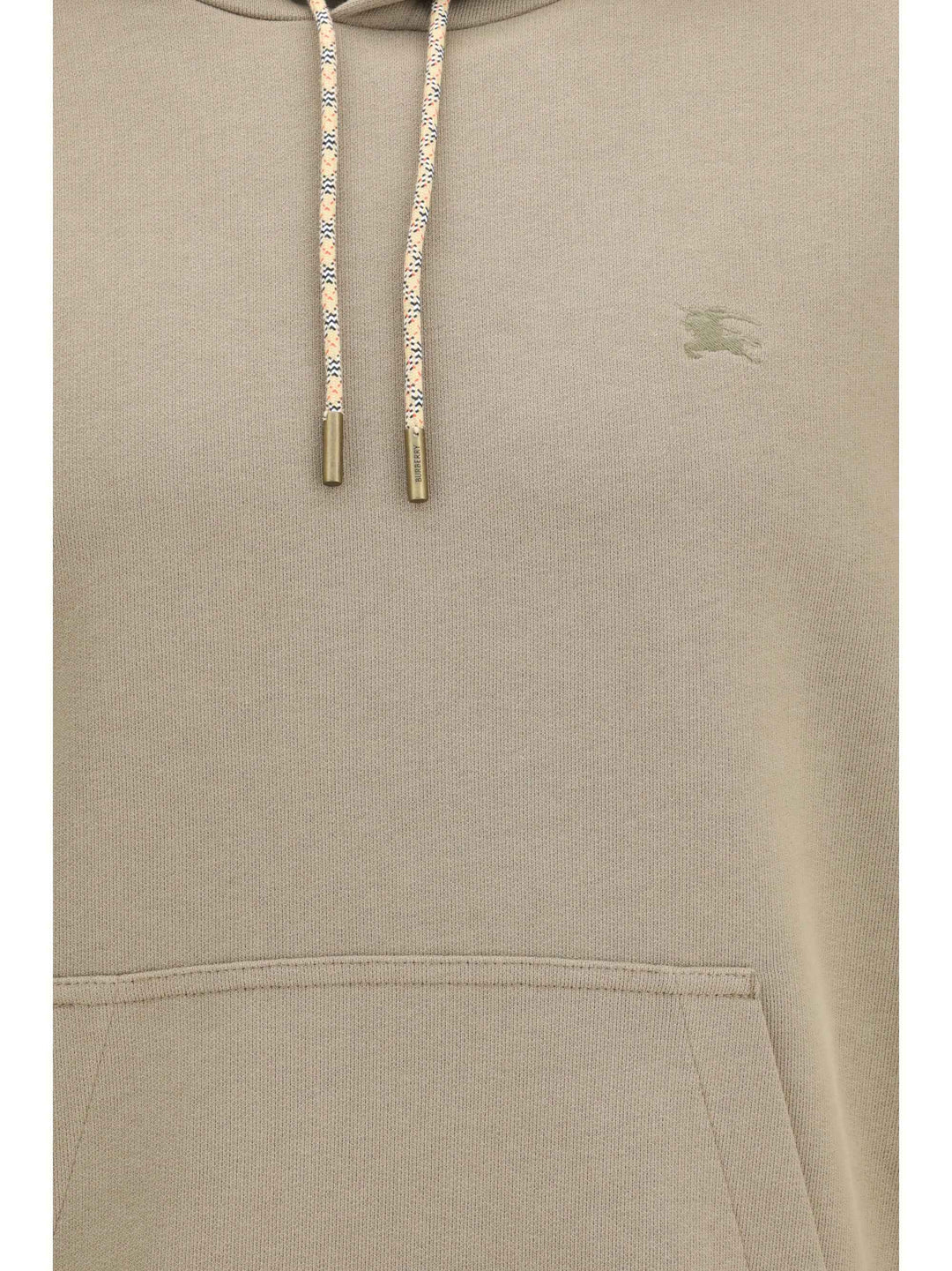 Check Hoodie with drawstrings