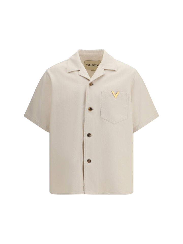 Signature Vlogo Bowling Shirt 1