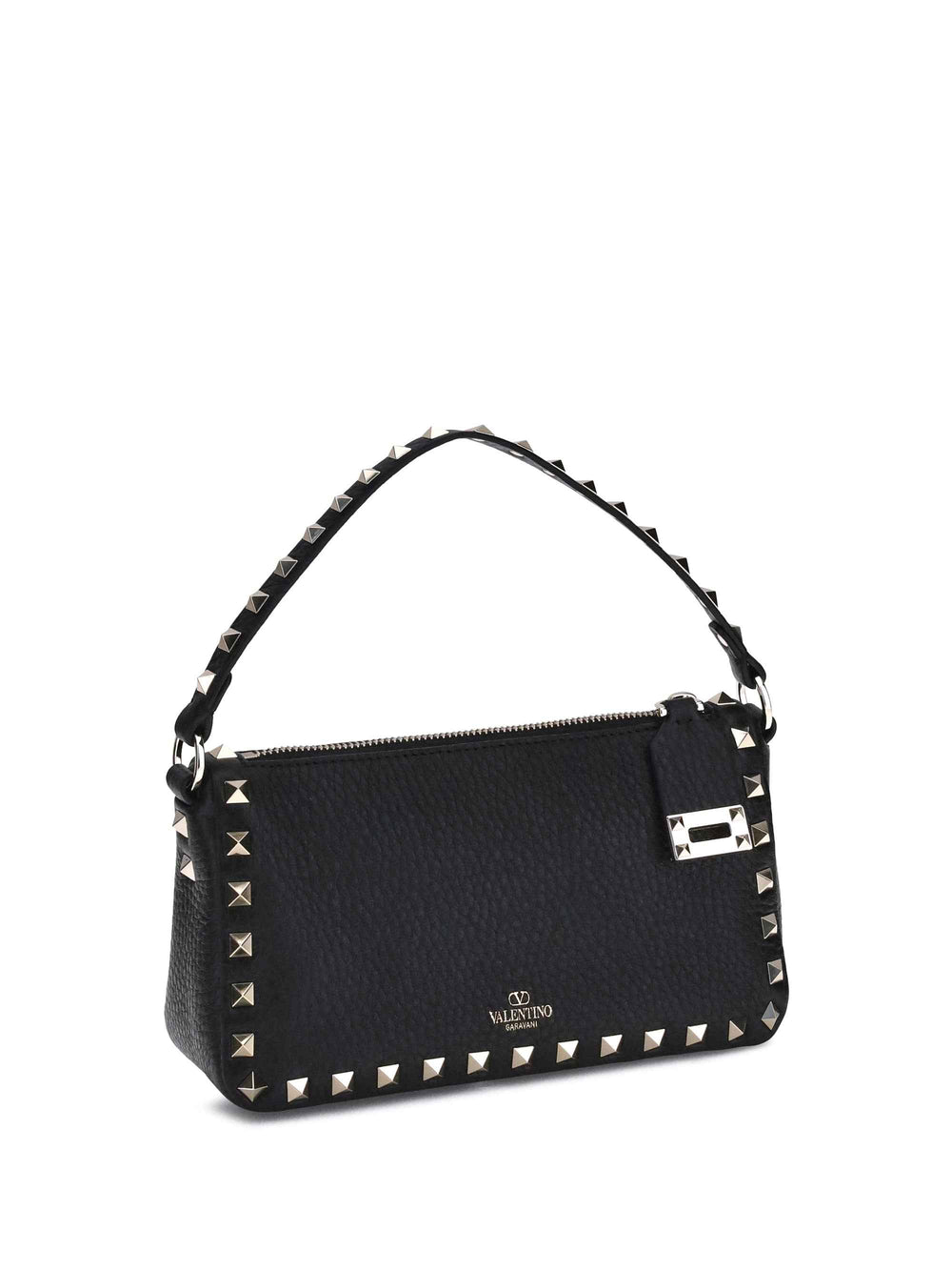 Rockstud leather Shoulder Bag
