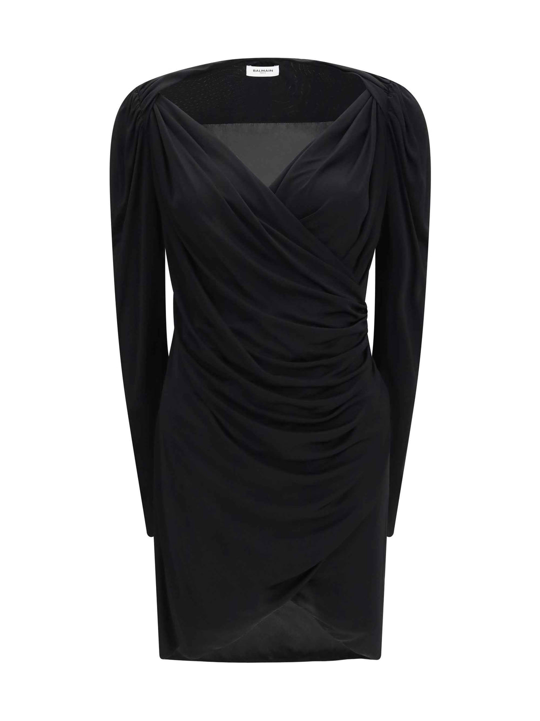 Draped jersey mini Dress