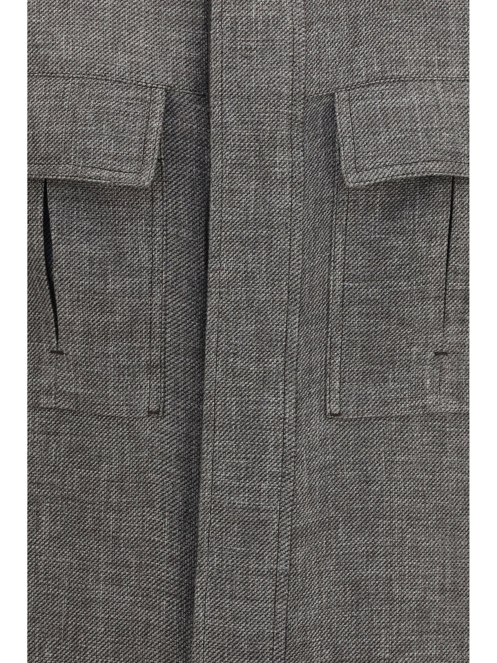 High-collar Shirt Jacket 3