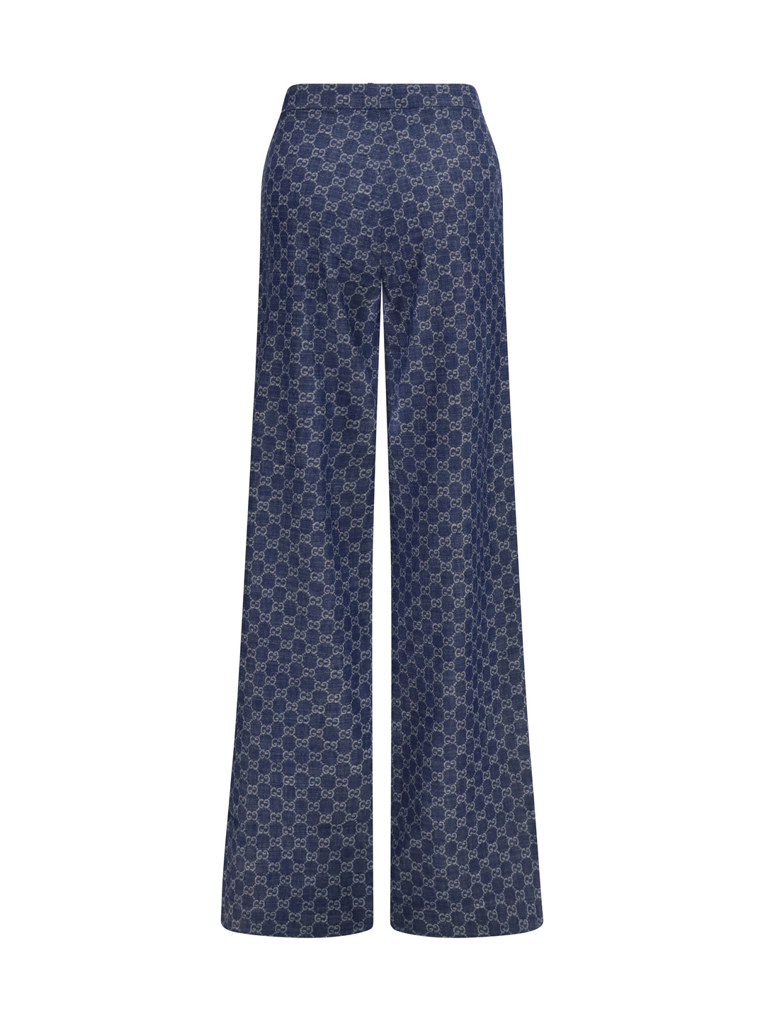 GG cotton jacquard denim Pants 2