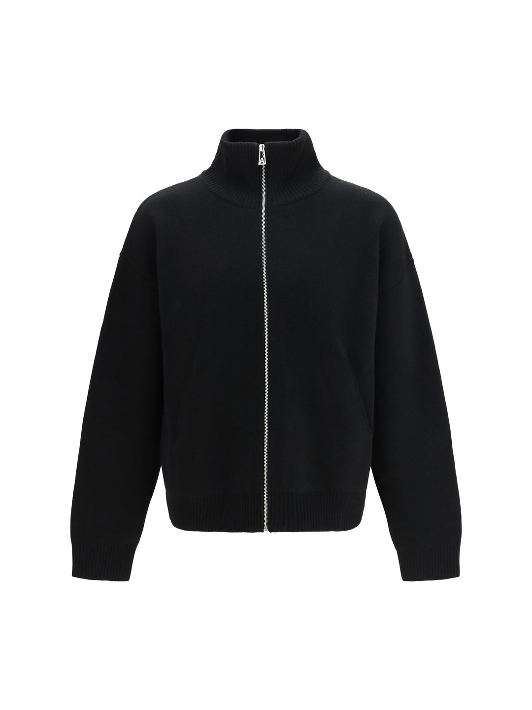 Core wool zip-Up Sweater 1