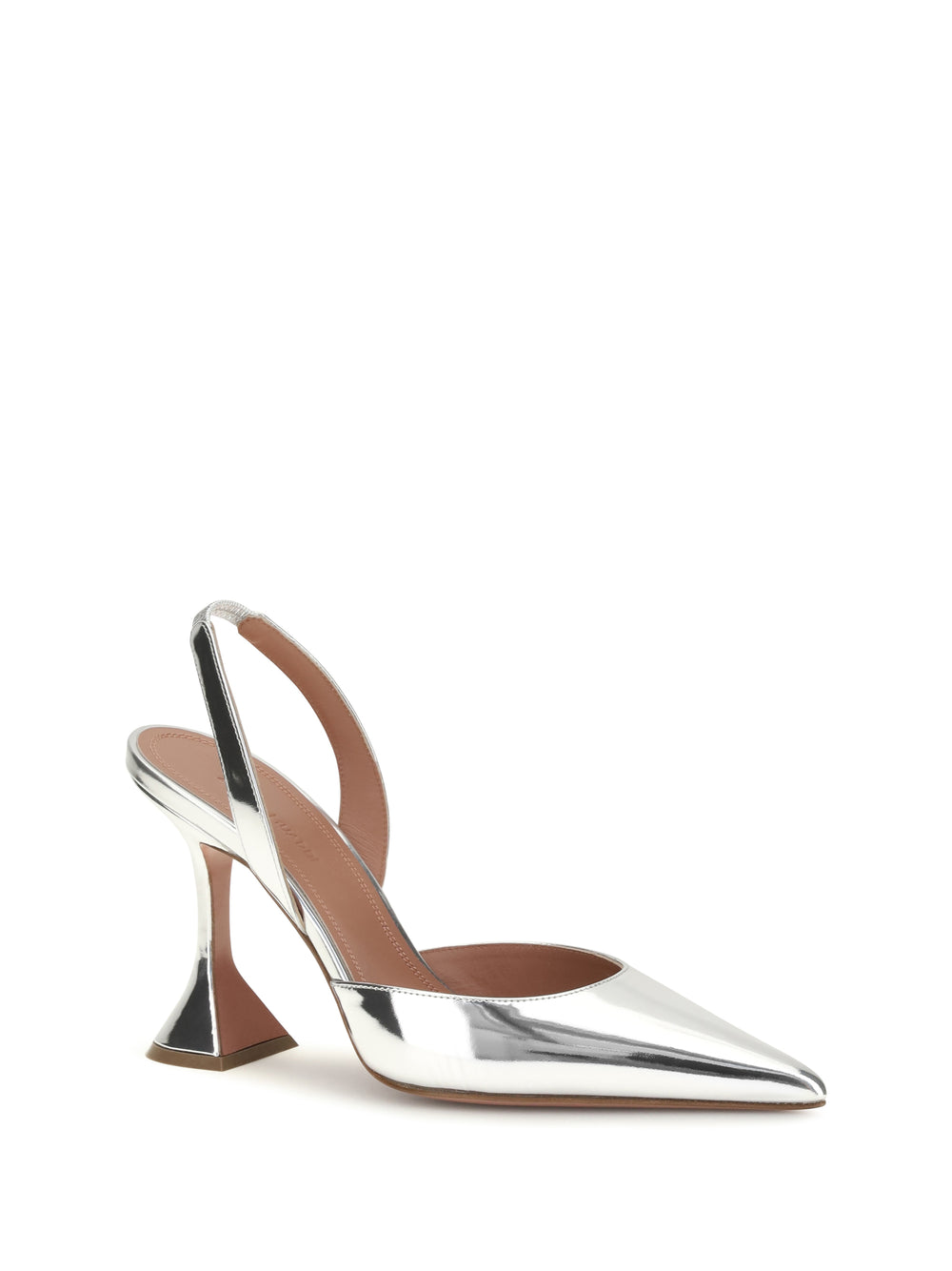 Holli mirror-finish Slingback Pumps 2